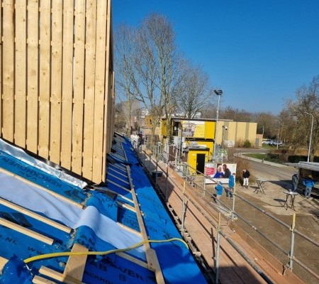 Hoogste punt bouw Middelburg bereikt