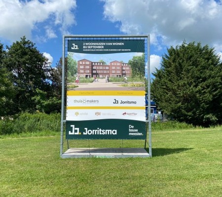 Start bouw woonhuizen in Sneek