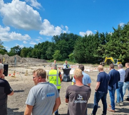 Start bouw woonhuizen in Sneek