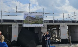 Bouw nieuw woonhuis Hoge Woerd officieel van start